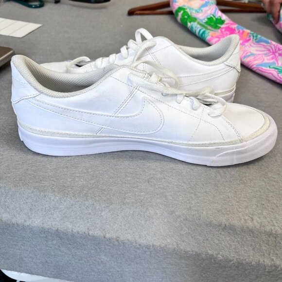 Nike Court Legacy Youth Shoes Size 7 All White School, Play, Streetwear - Picture 5 of 12